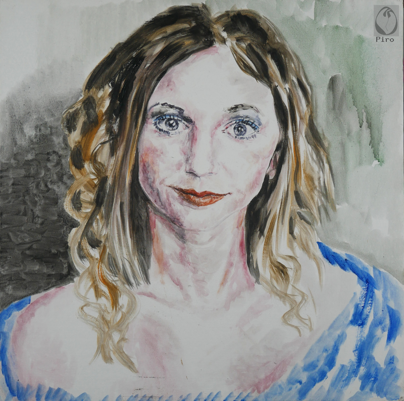 oil on canvas - olio su tela di Piro